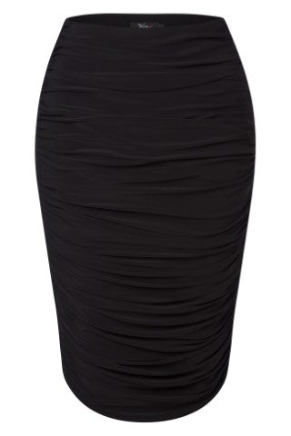 Norma Pencil Skirt in Black