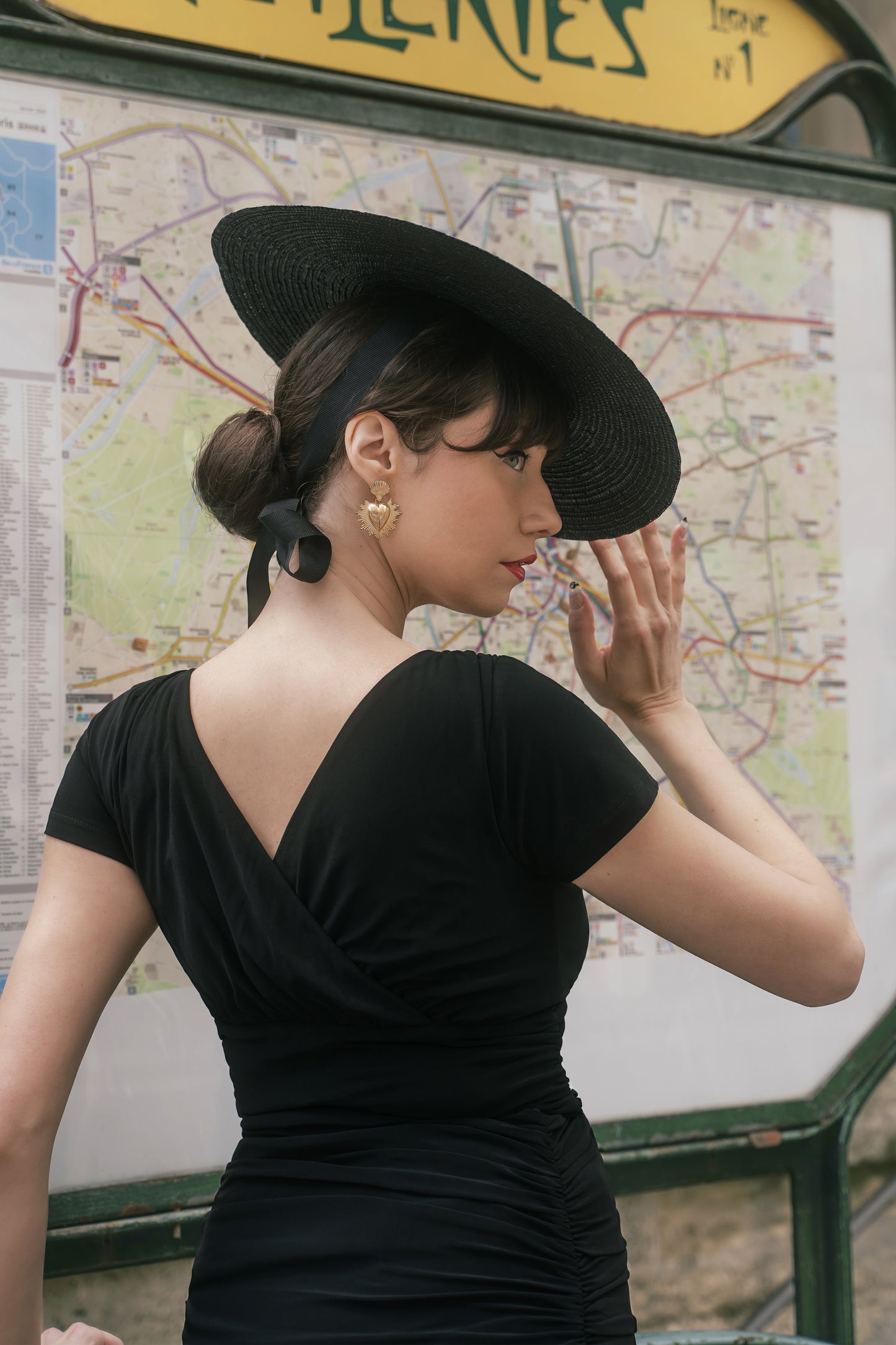 Alessandra Top in Black