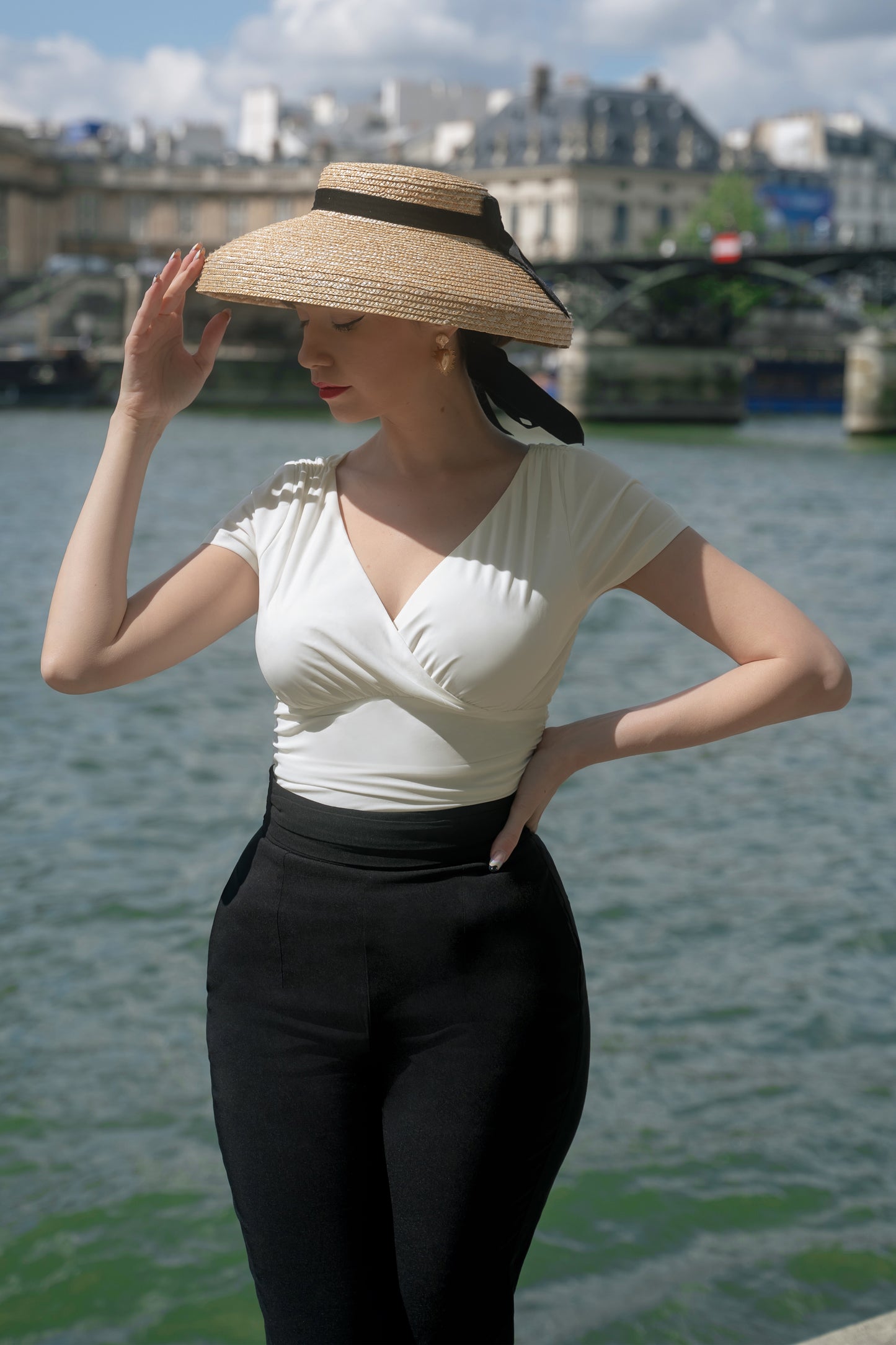 Alessandra Top in White