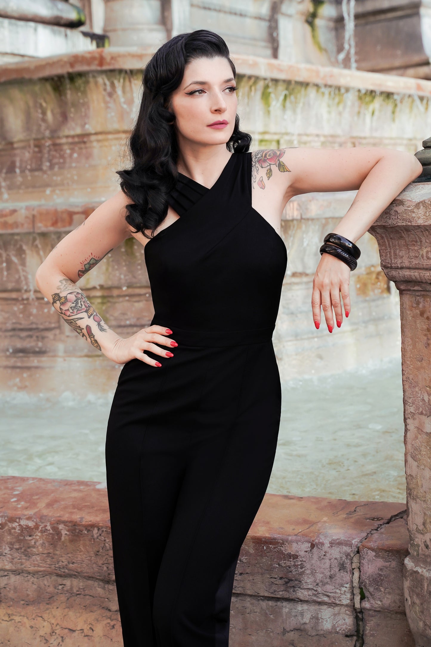 The Maxime Jumpsuit in Black