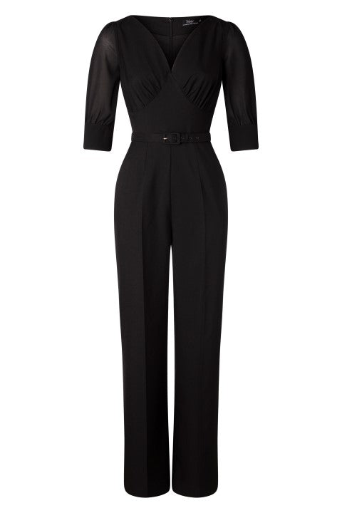 The Donna Jumpsuit in Black