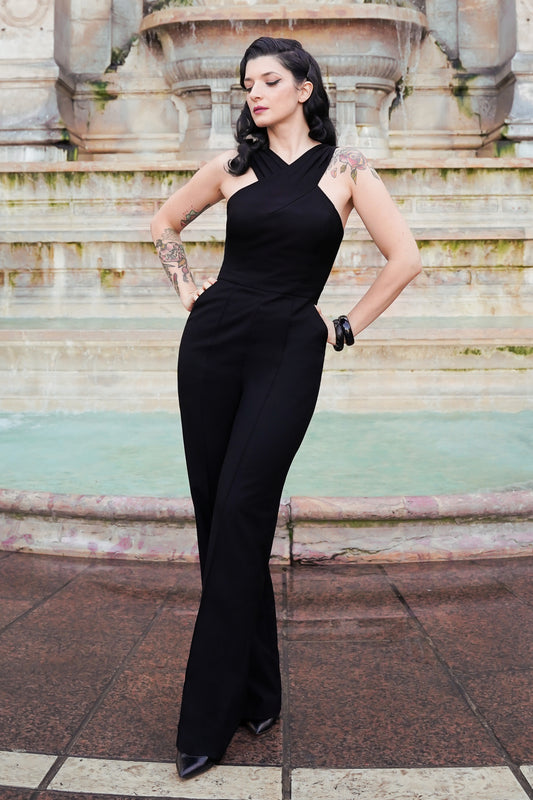 The Maxime Jumpsuit in Black