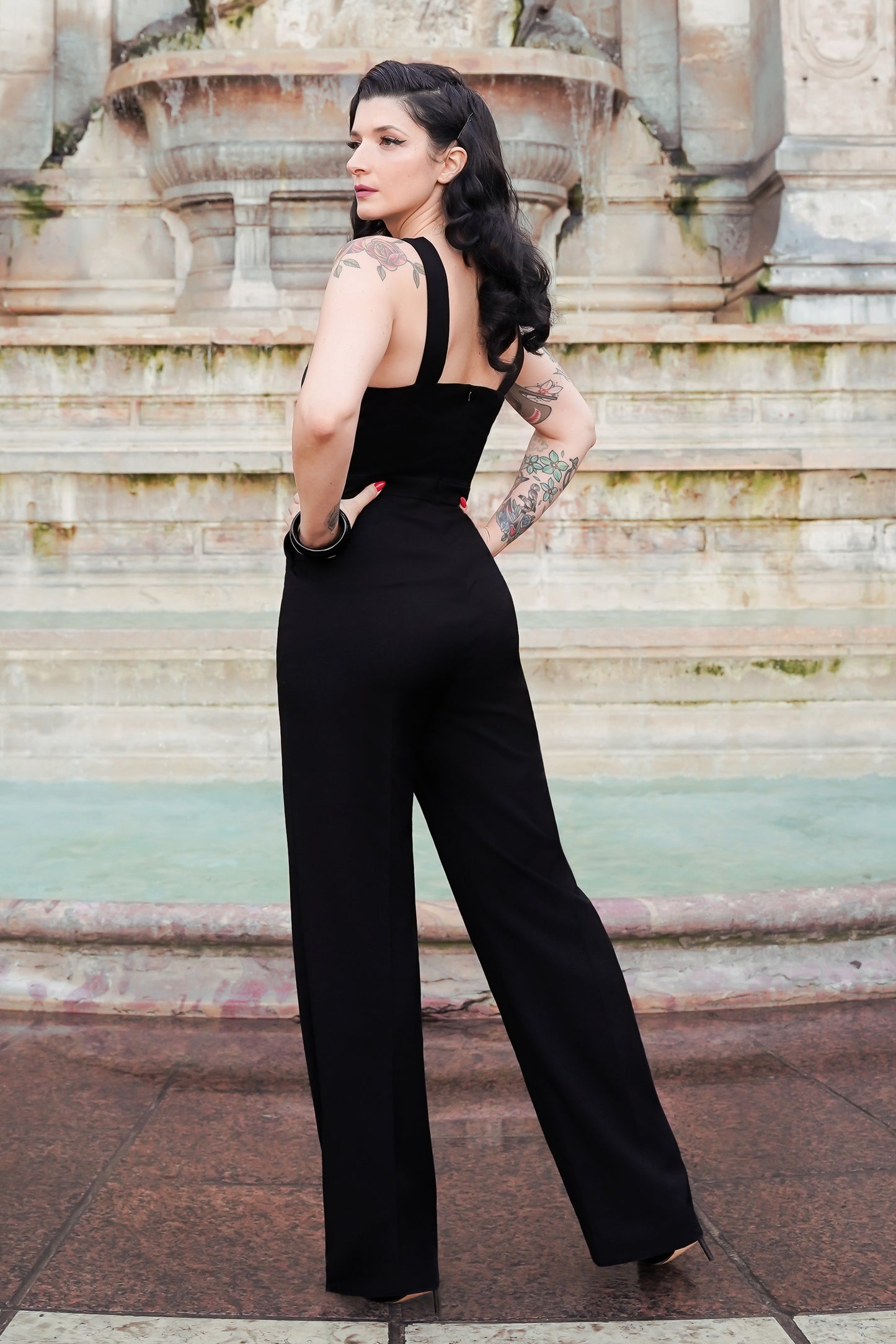 The Maxime Jumpsuit in Black